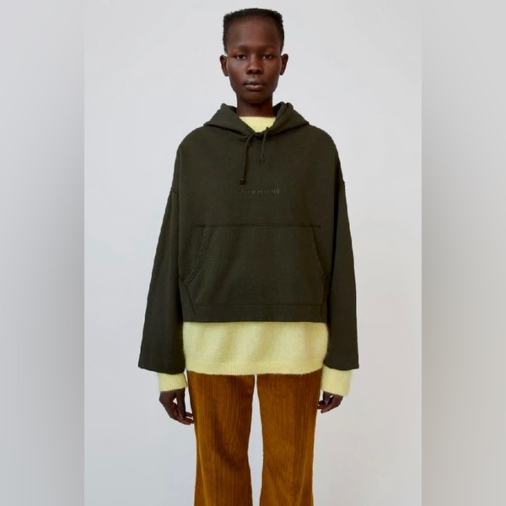 Acne Studios black Joghy Emboss hoodie (size XS)